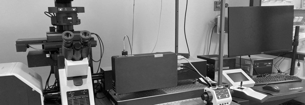 A microscope at AG Sabass A microscope at AG Sabass